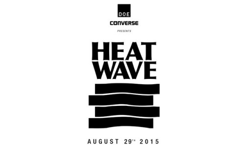 DOE x CONVERSE HEAT WAVE 活动海报释出